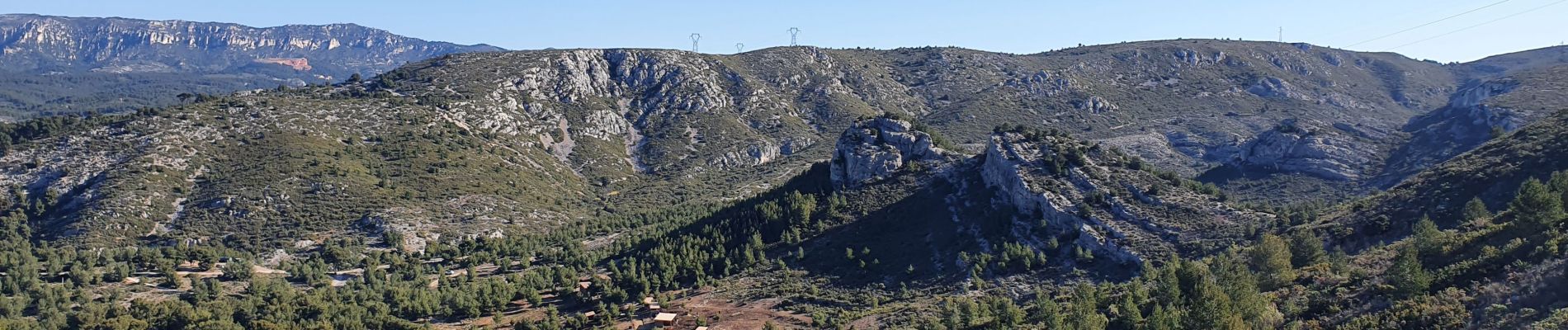 Tocht Stappen Allauch - Le Col de l' amandier Allauch  - Photo