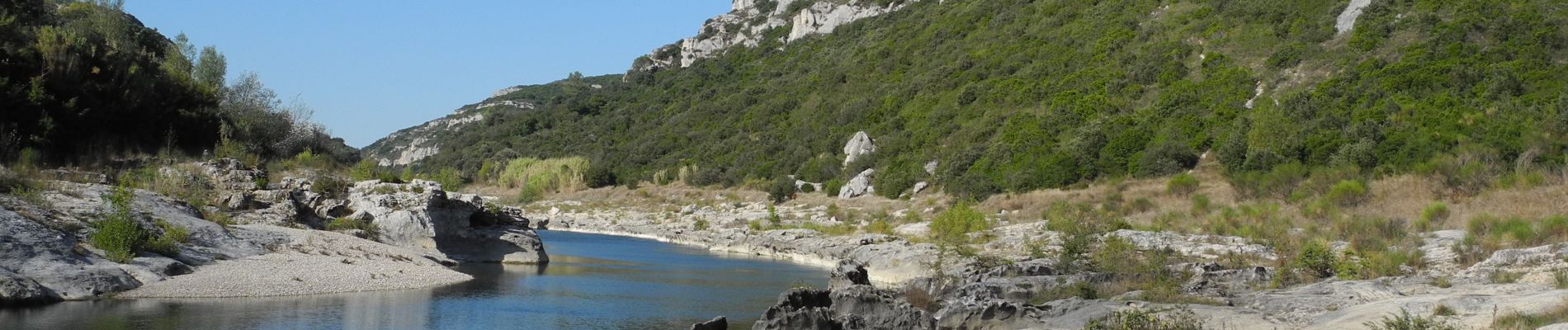 Tocht Stappen Collias - PF-Collias - Les Gorges du Gardon - Photo