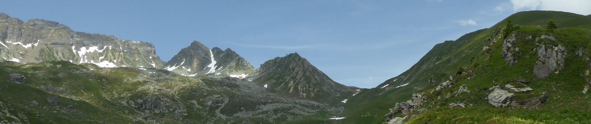 Randonnée Marche La Plagne-Tarentaise - F73 Beaufortain J1 Saint Guérin la Balme via col du Mont Rosset - Photo