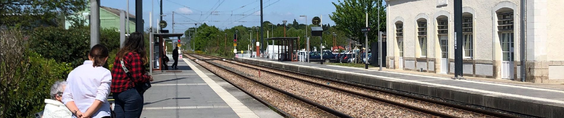 Trail Hybrid bike Sucé-sur-Erdre - Circuit tram-train - Photo