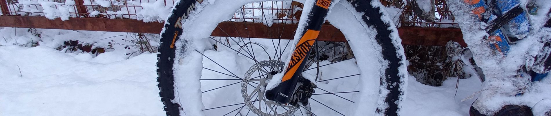 Randonnée Vélo électrique Saint-Clément - sortie vtt 21012023 mondon sous la neige - Photo