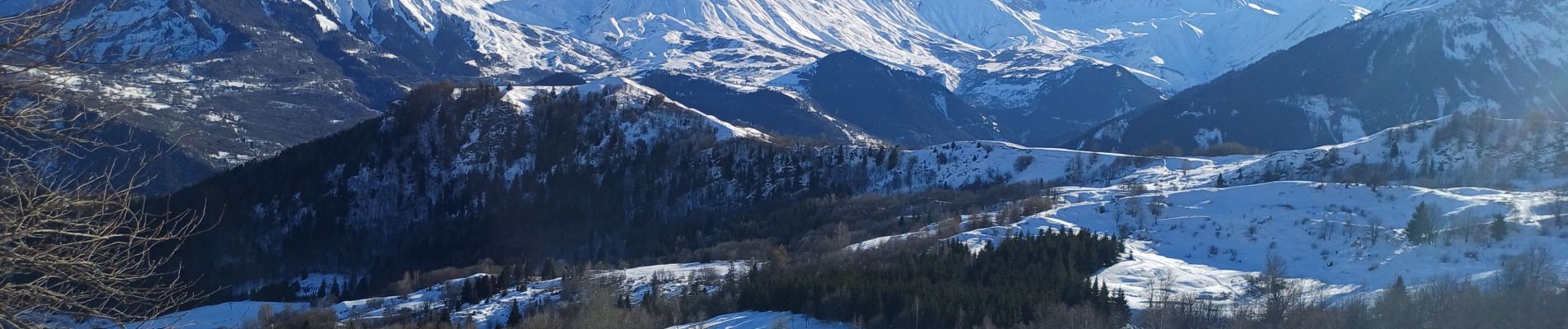 Excursión Raquetas de nieve Saint-Pancrace - les Bottieres - La Cochette - la Verpilliere Les Chenaviers - Photo