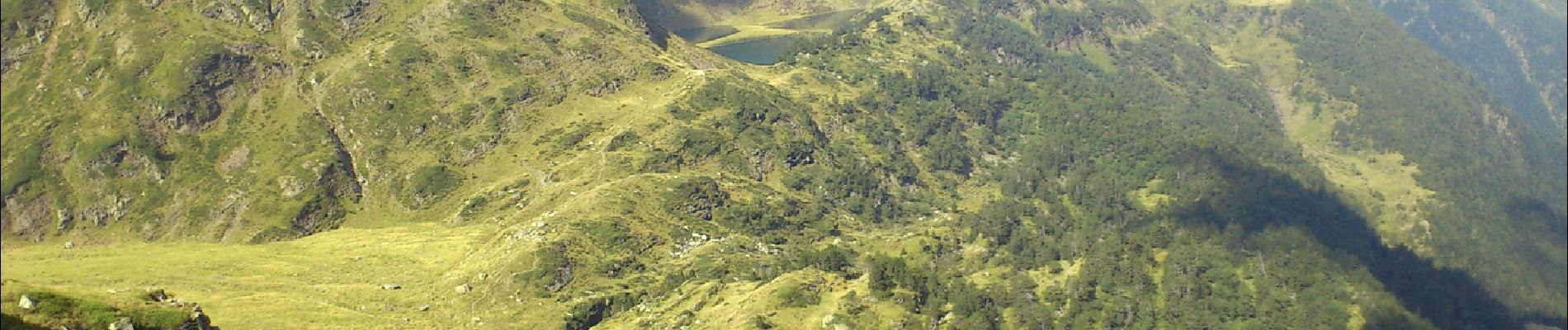 Tour Wandern Castillon-de-Larboust - Lac et cirque des grauès, lac vert  - Photo