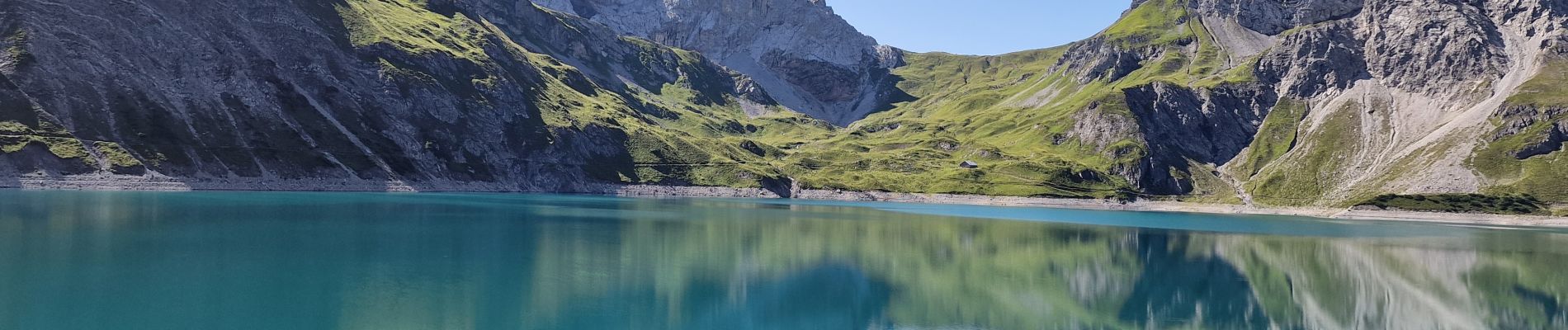 Excursión Senderismo Gemeinde Vandans - Lünersee-Gafalljoch-Gamsluggen-Totalphütte (PVDB) - Photo