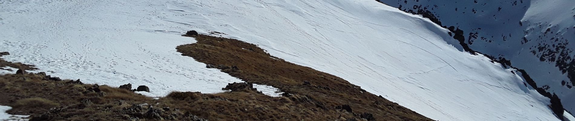 Tocht Sneeuwschoenen Porta - Pas de la Case côté France variante 3 - Photo