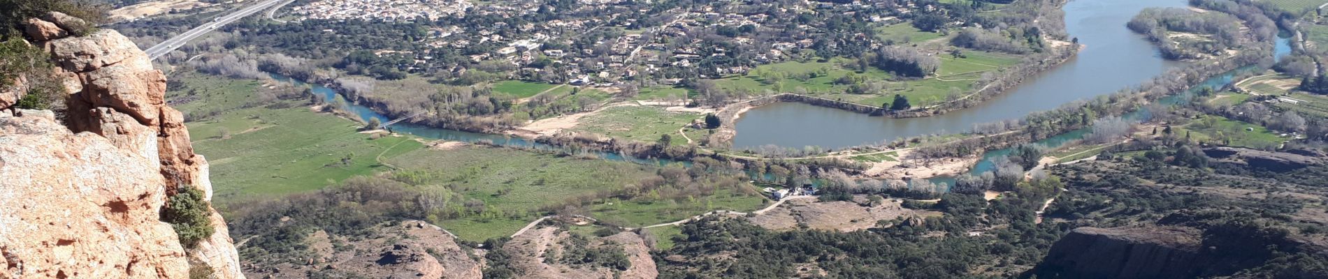 Tocht Stappen Roquebrune-sur-Argens - Rocher de Roquebrune - Photo