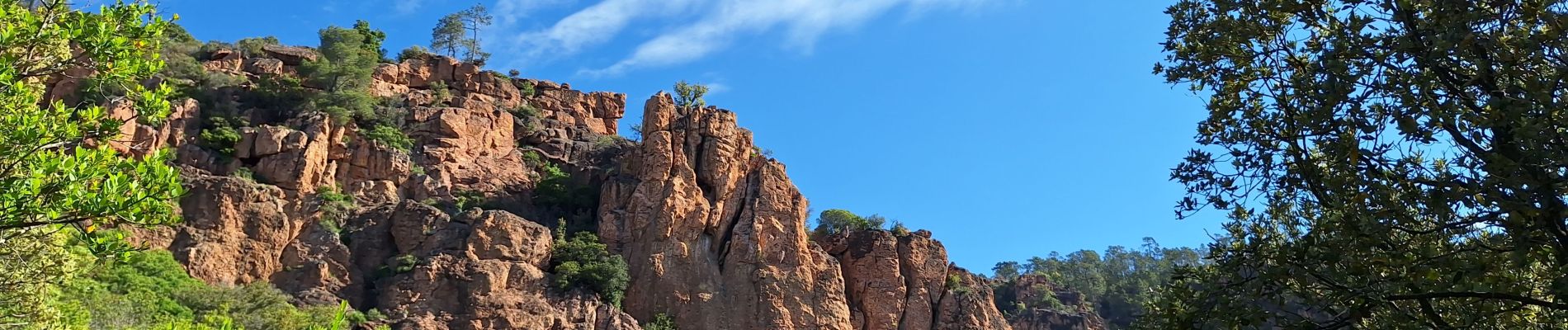 Randonnée Marche Roquebrune-sur-Argens - La Bouverie - Gorges du Blavet - Grotte du Muéron - Photo