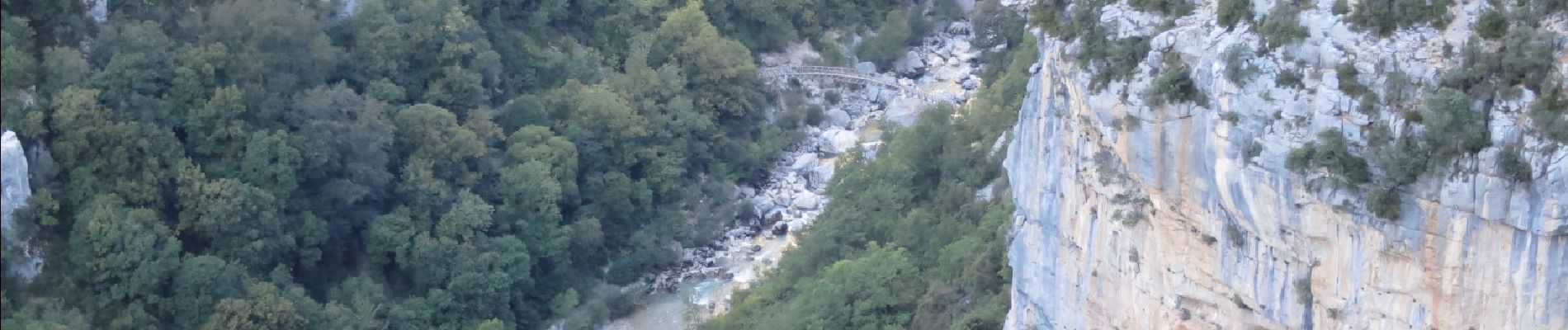 Tour Wandern La Palud-sur-Verdon - Sentier Blanc-Martel - Photo