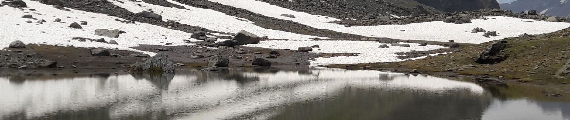 Tocht Stappen Peisey-Nancroix - col de la chail lac des moutons boucle  - Photo