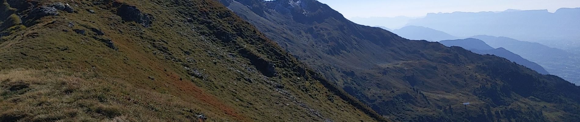 Tocht Stappen Sainte-Hélène-sur-Isère - 26 09 23 la dent du corbeau par la grande lanche - Photo