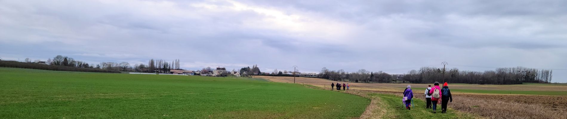 Randonnée Marche Dhuys et Morin-en-Brie - Fontenelle en Brie du 25-01-2024 - Photo