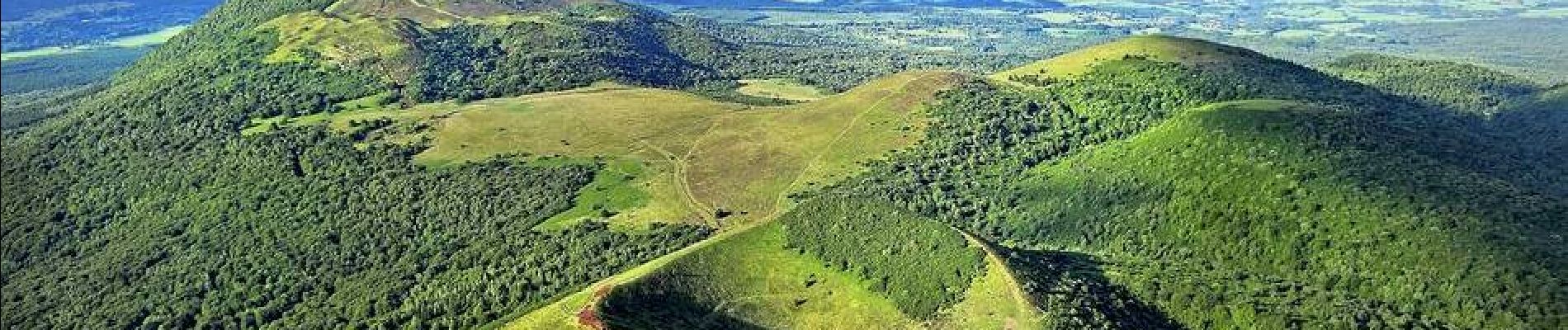 Randonnée Marche Orcines - Panoramique_Puy_Dome_Pariou - Photo