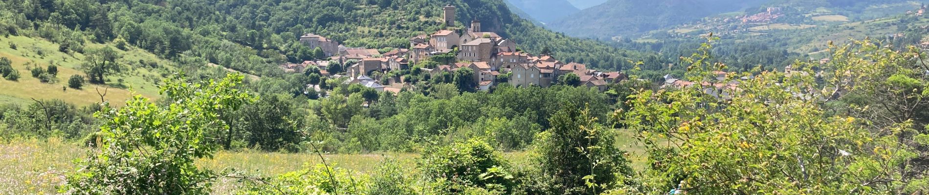 Tour Nordic Walking Peyreleau - Ermitage et corniches de St Michel  - Photo