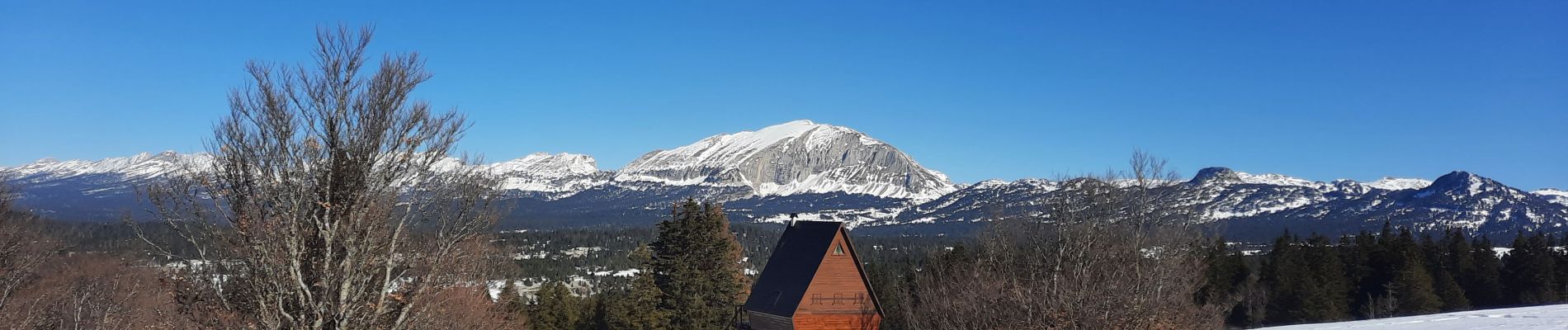 Trail Snowshoes Saint-Agnan-en-Vercors - Rousset-Plateau de Beure 7,5km - Photo