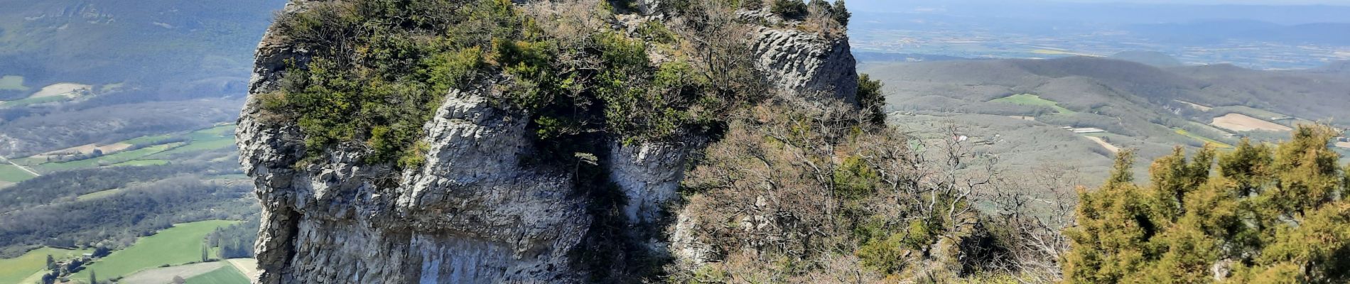 Tocht Stappen Saou - Saou  Rochecolombe 14km - Photo