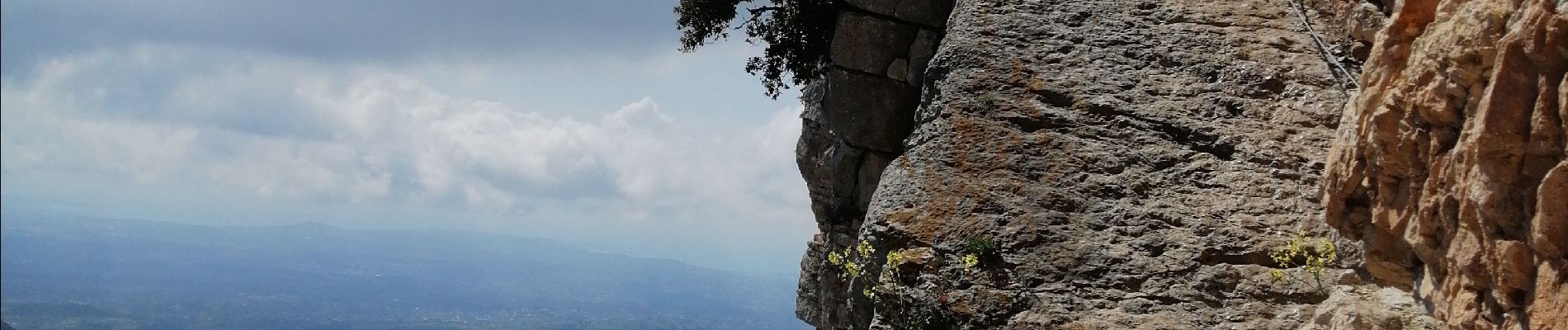 Tocht Stappen Le Bar-sur-Loup - Barres de Cavillore - Photo