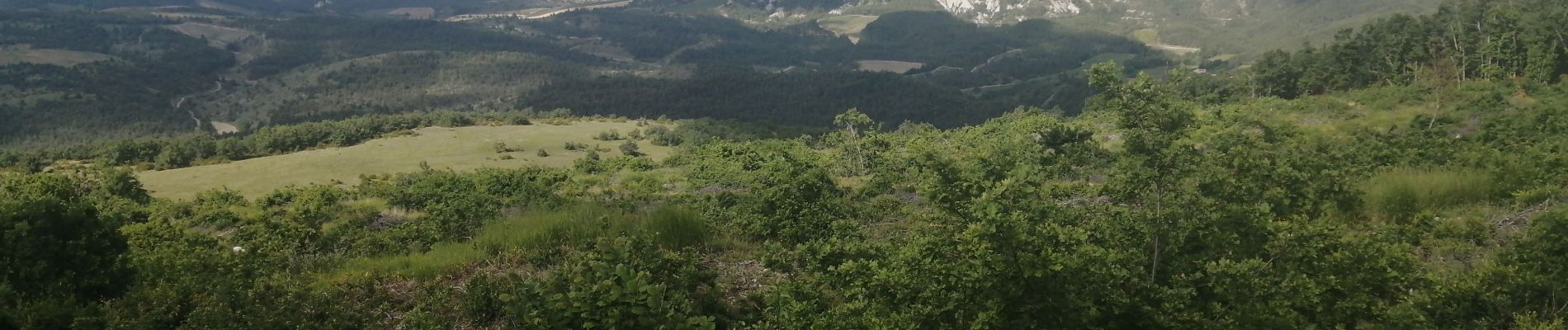 Randonnée Marche Mévouillon - la montagne de croc et bouvrèges - Photo