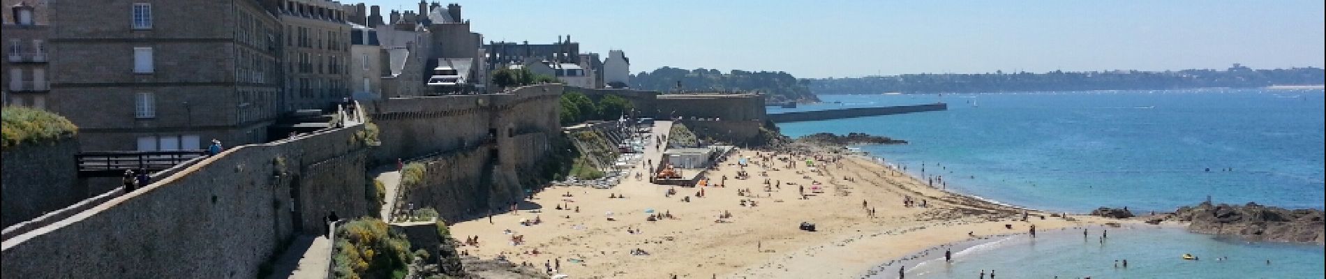 Tour Wandern Saint-Malo - Saint-Malo - 7.7km 110m 3h00 - 2017 06 18 - Photo