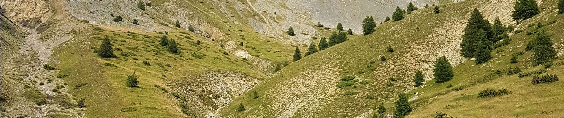 Tour Wandern Le Lauzet-Ubaye - Trou du Duc  - Photo