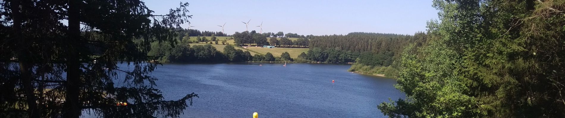 Randonnée Marche Butgenbach - Tour du lac de Butgenbach (Corrigée) - Photo