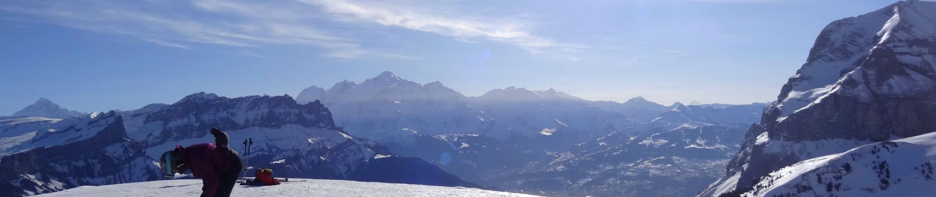 Percorso Sci alpinismo Nancy-sur-Cluses - Tête de Sallaz - Photo