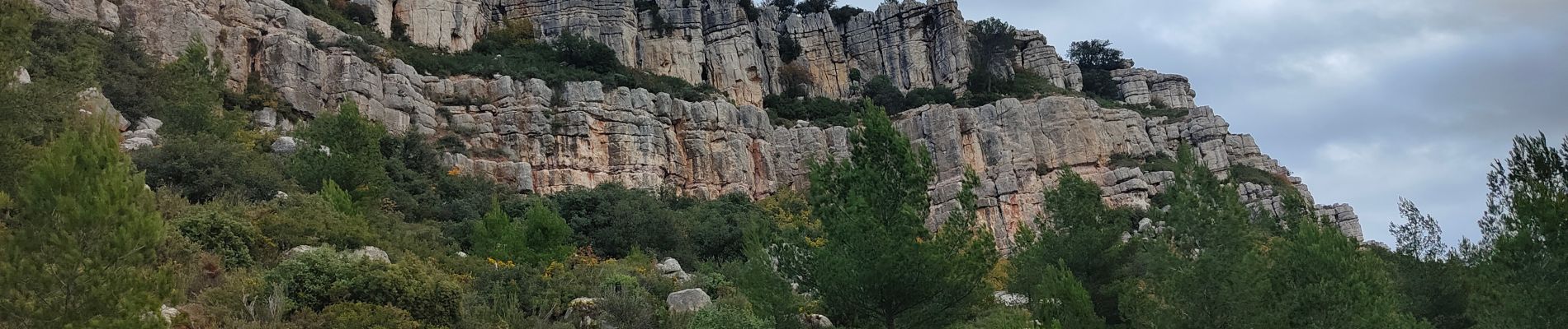 Tour Wandern Beaurecueil - Le tour du plateau du Cengle - Photo