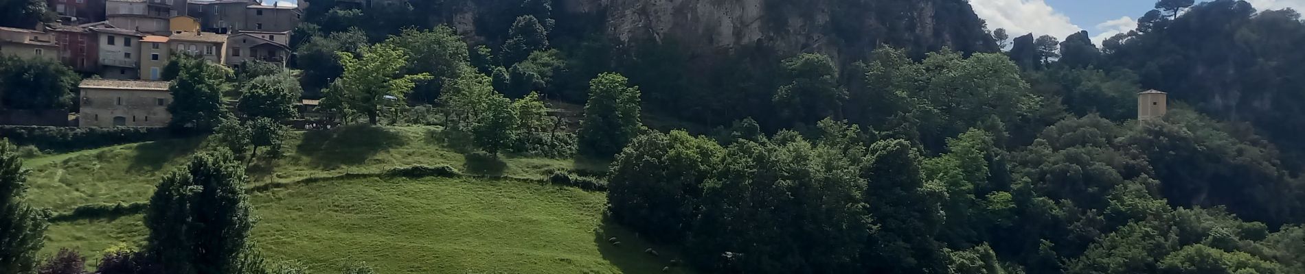 Tocht Stappen Gilette - Tour du Mont Lion - Photo