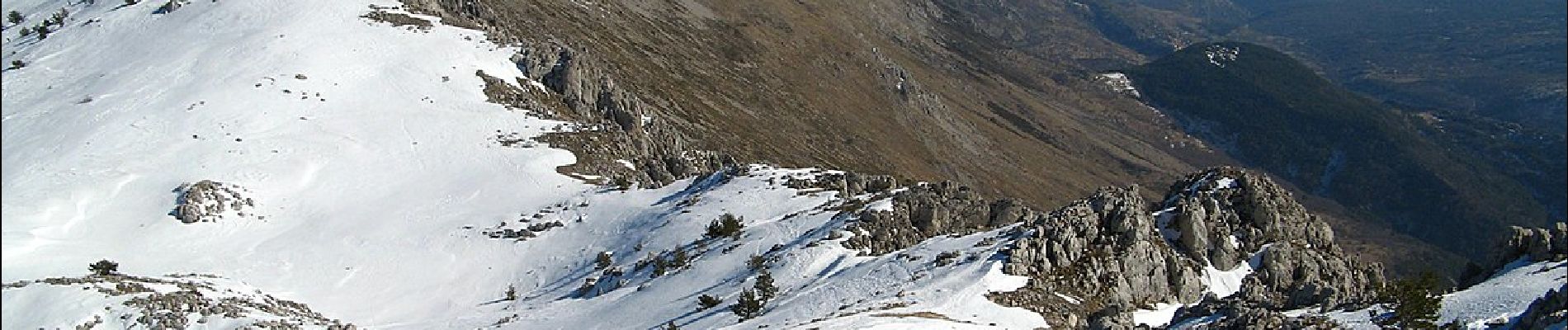 Percorso Marcia Gréolières - Boucle par la Croix de Verse, Jérusalem et la Cime du Cheiron - Photo