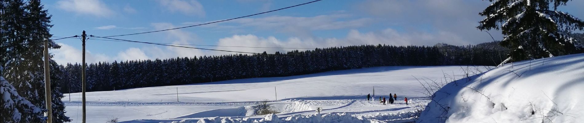 Percorso Racchette da neve Haut Valromey - sortie raquettes LACHAT - Photo