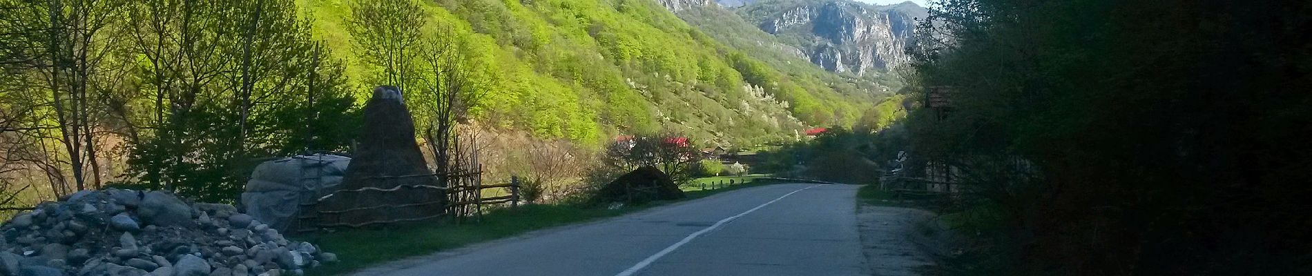 Tour Zu Fuß Herkulesbad - Băile Herculane (DN 67D) în dreptul crucii Ghizelei - Cheile Țăsnei - Photo