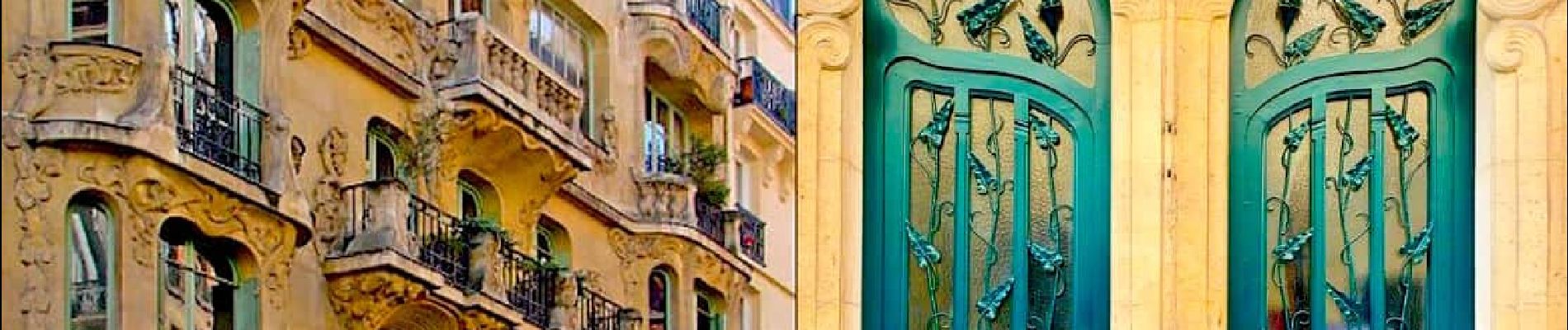 Punto de interés París - Immeuble Les Arums, art nouveau - Photo