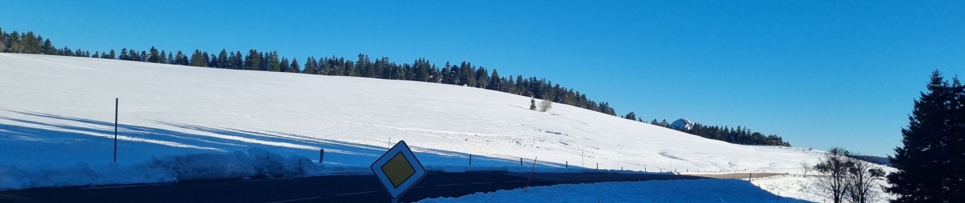 Randonnée Raquettes à neige Sainte-Eulalie - les estables sortie 3 - Photo