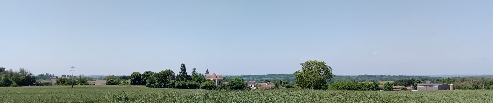 Randonnée Marche Coulombs-en-Valois - le Clignon - Photo