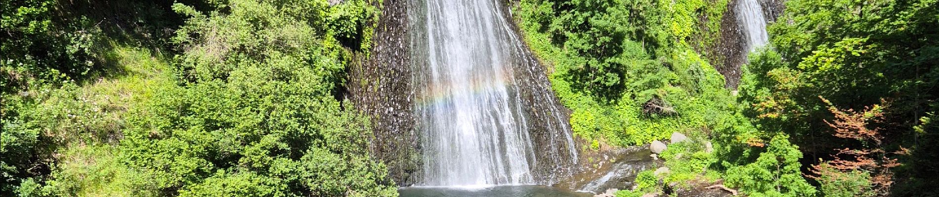 Tocht Stappen Péreyres - cascade ray pic - Photo