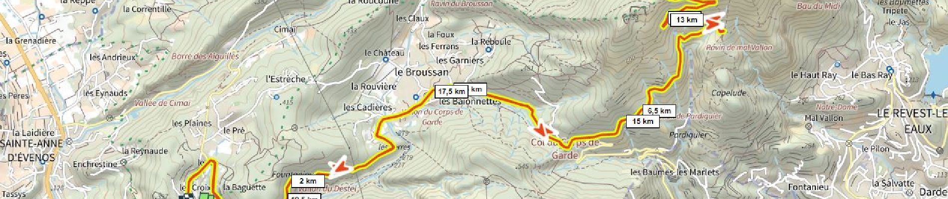 Randonnée Vélo de route Évenos - Le Mont Caume 801m D+630m depuis Evenos - Photo