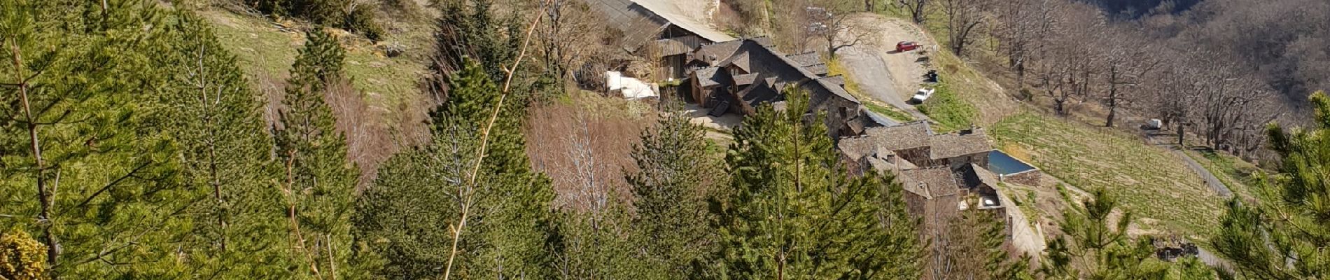 Tour Wandern Florac Trois Rivières - la ferme des Cévennes  - Photo