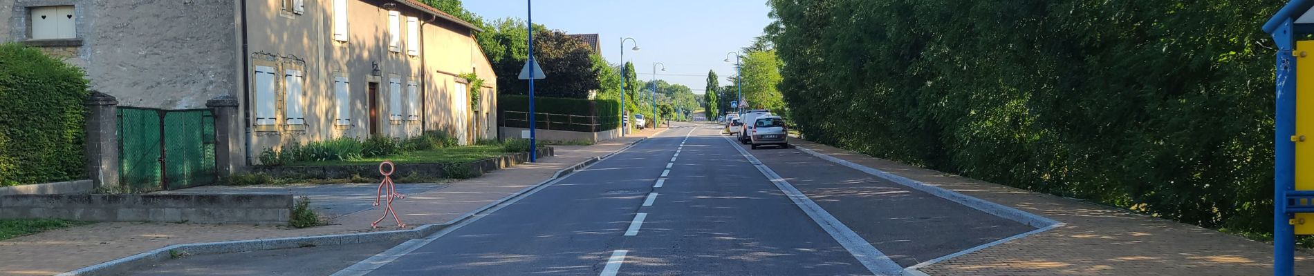 Tocht Wegfiets Saulny - semécourt  euromoselle  - Photo