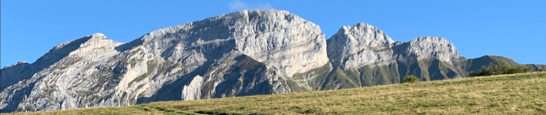 Tour Wandern Mont-Saxonnex - Col de Cenise et plateau de Solaison - Photo