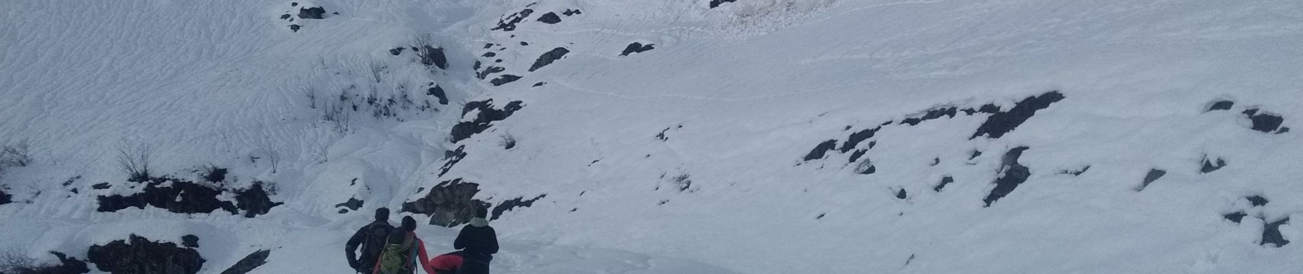 Trail Touring skiing La Léchère - Roche noire - Photo