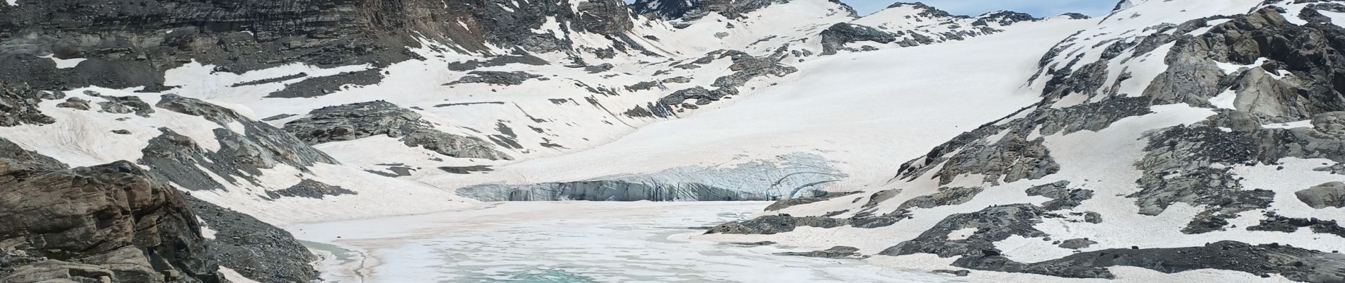 Tour Wandern Bonneval-sur-Arc - tour des evettes, lac du grand mean - Photo