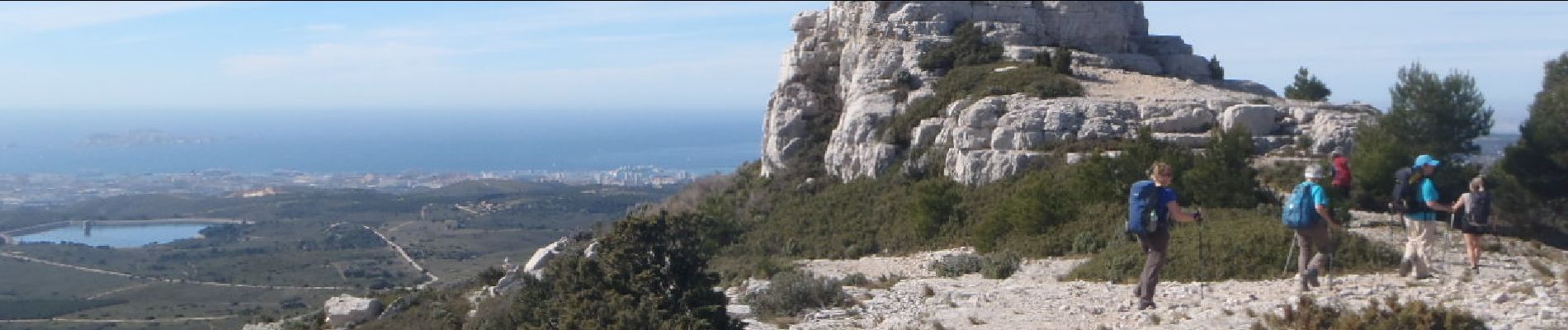 Randonnée A pied Mimet - Belvédère de la Grande Etoile : - Photo