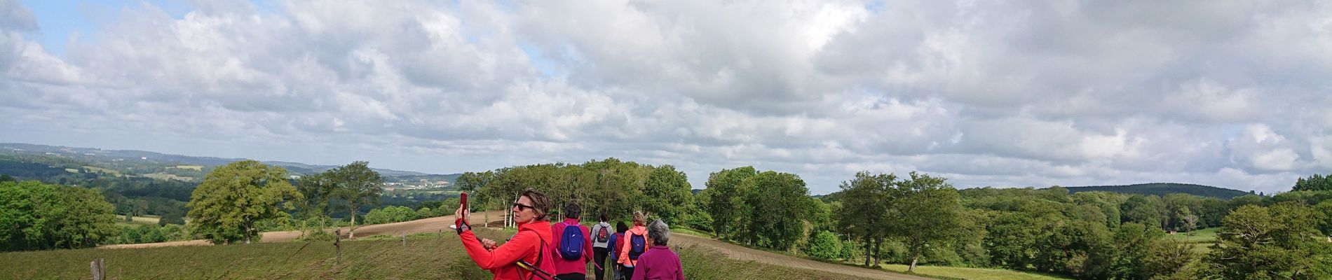 Trail Nordic walking Bussière-Dunoise - m'as saint jean - Photo