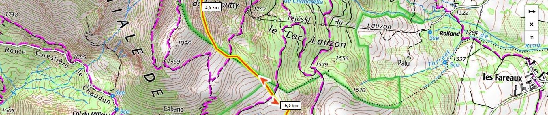 Trail Snowshoes Gap - Pic de Gleize D+ 610m acces par le col Bayard - Photo