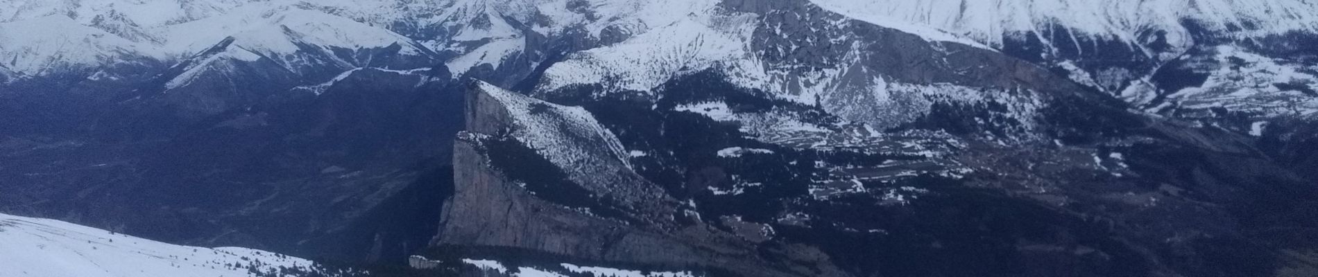 Randonnée Ski de randonnée Le Dévoluy - col sou la tête d'oriol et crête de la clape - Photo