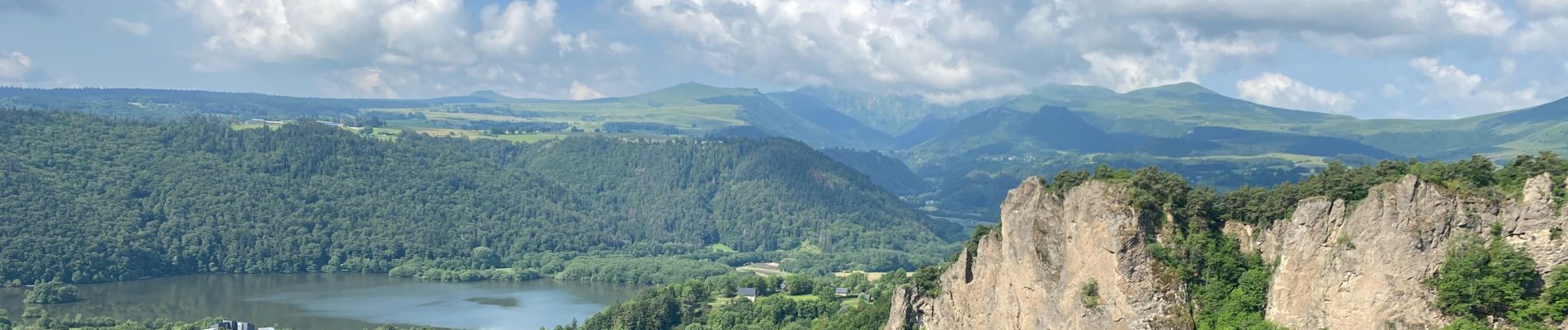 Randonnée Marche Saint-Nectaire - St nectaire à murol par le lac - Photo