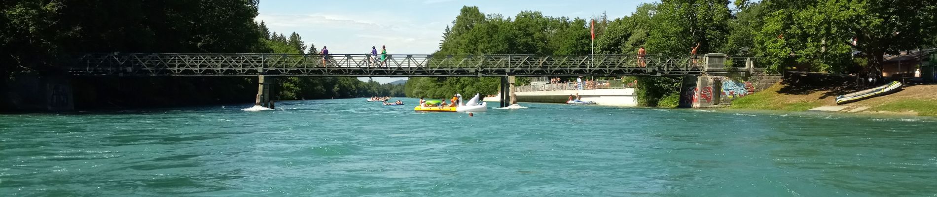 Randonnée Canoë - kayak Uttigen - Aare - Photo