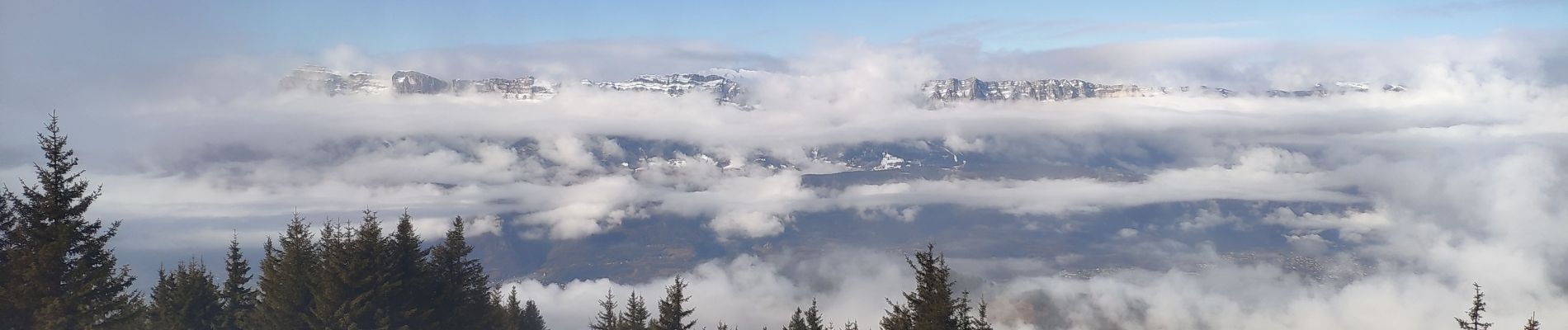 Excursión Raquetas de nieve Crêts-en-Belledonne - 31 janvier 2020 le grand rocher - Photo