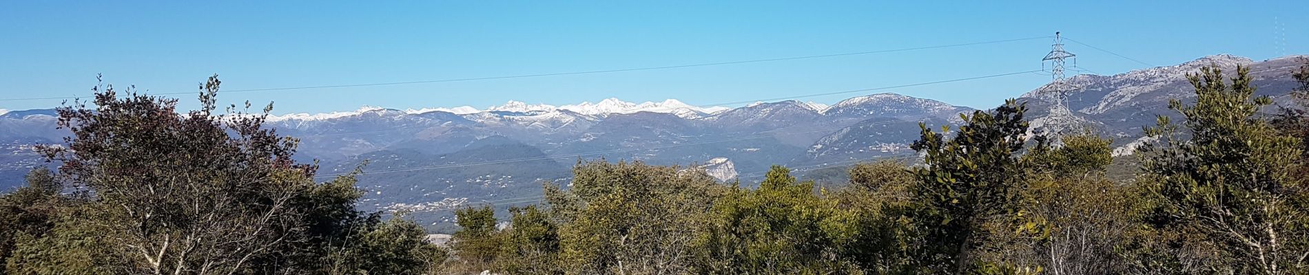 Randonnée Marche Drap - plateau tercier - Photo