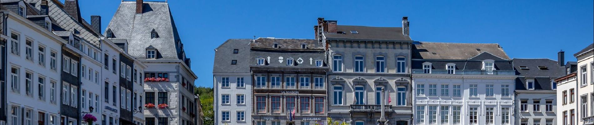 Point of interest Stavelot - The Saint Remacle square in Stavelot - Photo