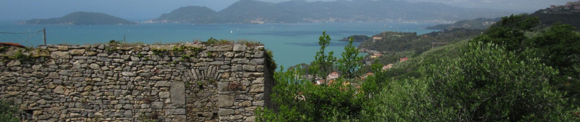 Percorso Marcia Lerici - Promenade au dessus du golfe des poètes - Photo